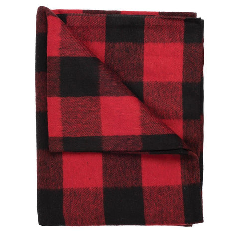 Peregrine Wool Blankets- Plaid